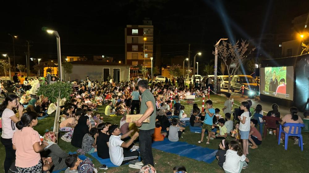 Adıyaman’da Açık Havada Sinema Keyfi: Nostaljik Yazlık Sinema Etkinliği