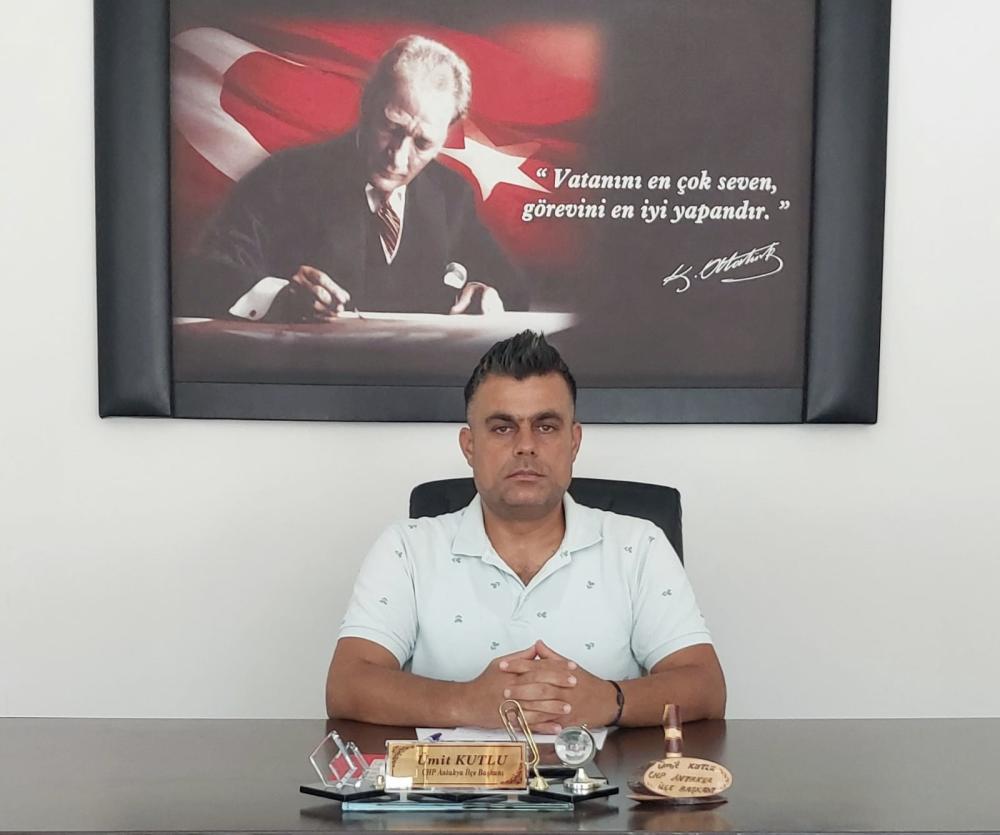 ANTAKYA CHP'DEN 30 AĞUSTOS ZAFER BAYRAMI MESAJI