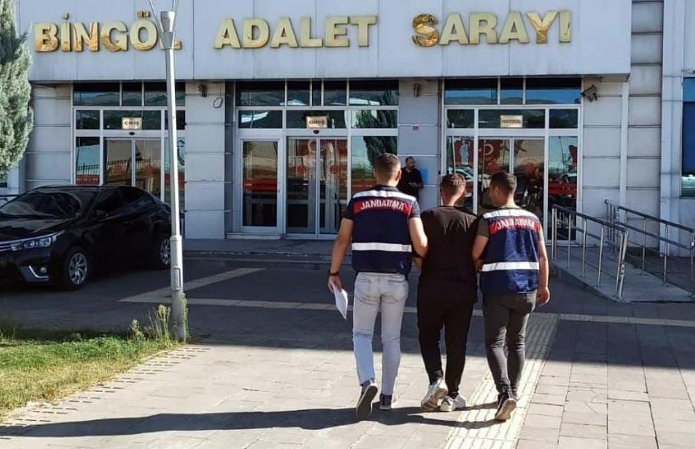 Bingöl'de Aranan Hükümlü Jandarma Ekipleri Tarafından Yakalandı