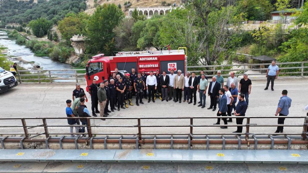 Adıyaman İtfaiyesi'nden Gerçeği Aratmayan Kurtarma Tatbikatı