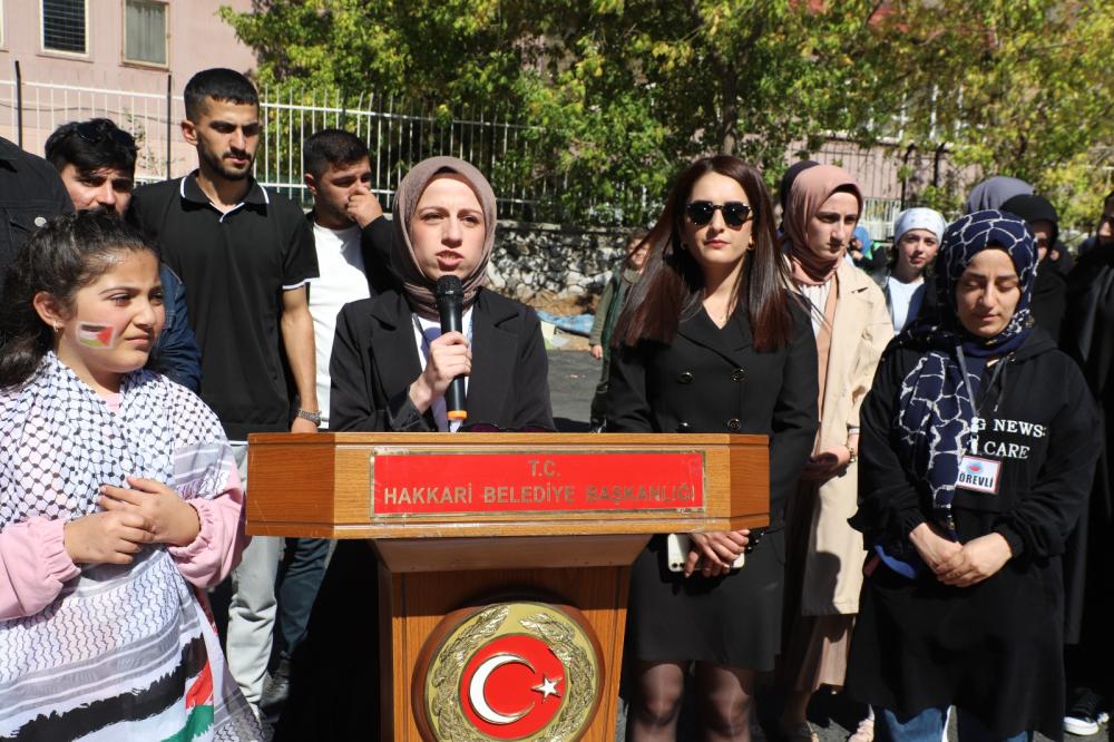 Hakkari’de “Filistinli Çocuklar İçin Çiz” Etkinliği Düzenlendi