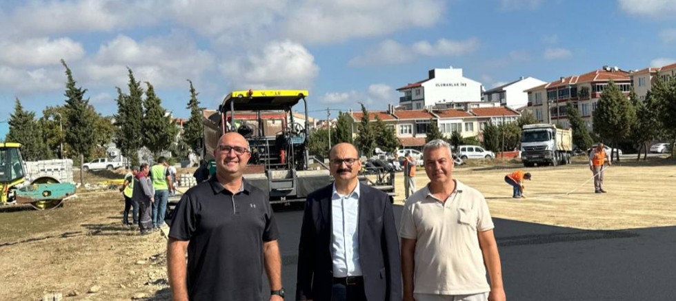 GELİBOLU'YA YENİ TENİS KORTU: KAYMAKAM ABACI'DAN YERİNDE İNCELEME