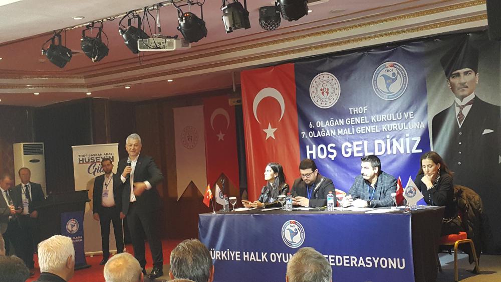 Türkiye Halk Oyunları Federasyonu'nda Başkanlık Seçimleri Sonuçlandı: Hüseyin Güler Başkan Oldu