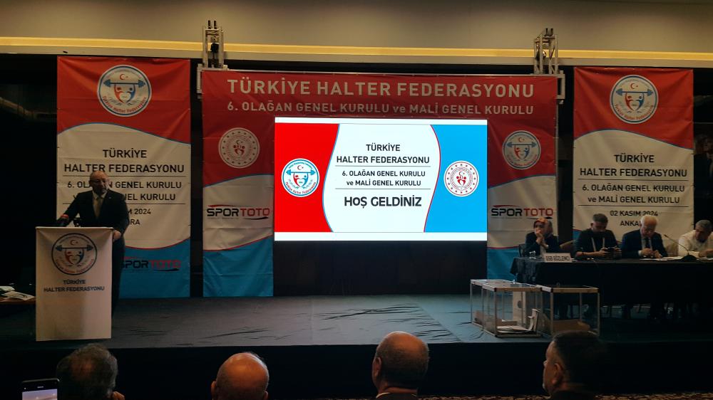 TÜRKİYE HALTER FEDERASYONU’NDA TALAT ÜNLÜ YENİDEN BAŞKAN SEÇİLDİ