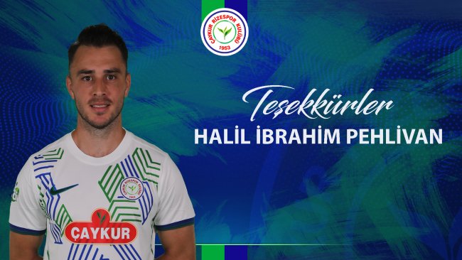 RİZESPOR, HALİL İBRAHİM PEHLİVAN’I TEŞEKKÜR İLE UĞURLADI