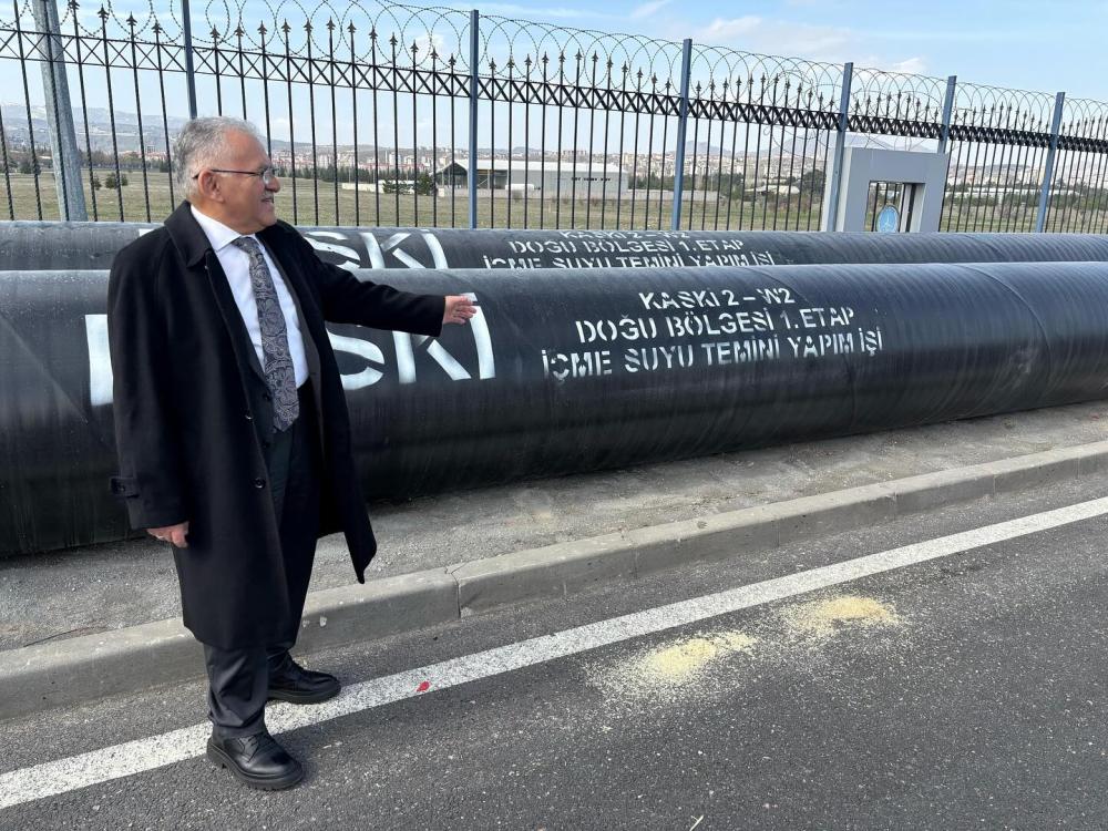 KAYSERİ’NİN DOĞUSUNA 350 MİLYON TL’LİK DEV İÇME SUYU PROJESİ