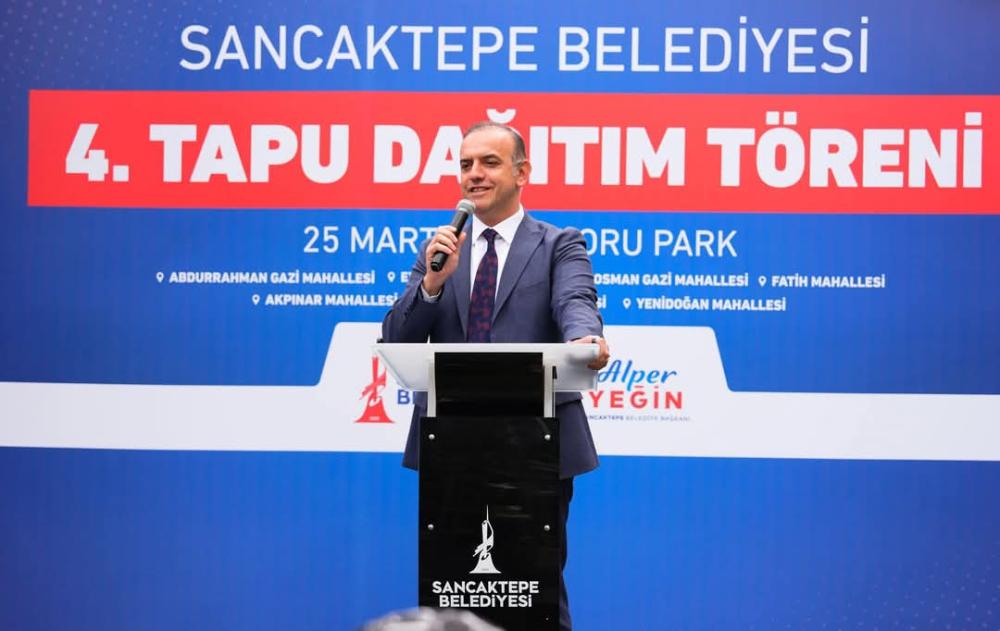 SANCAKTEPE’DE DÖRDÜNCÜ TAPU TESLİM TÖRENİ GERÇEKLEŞTİRİLDİ