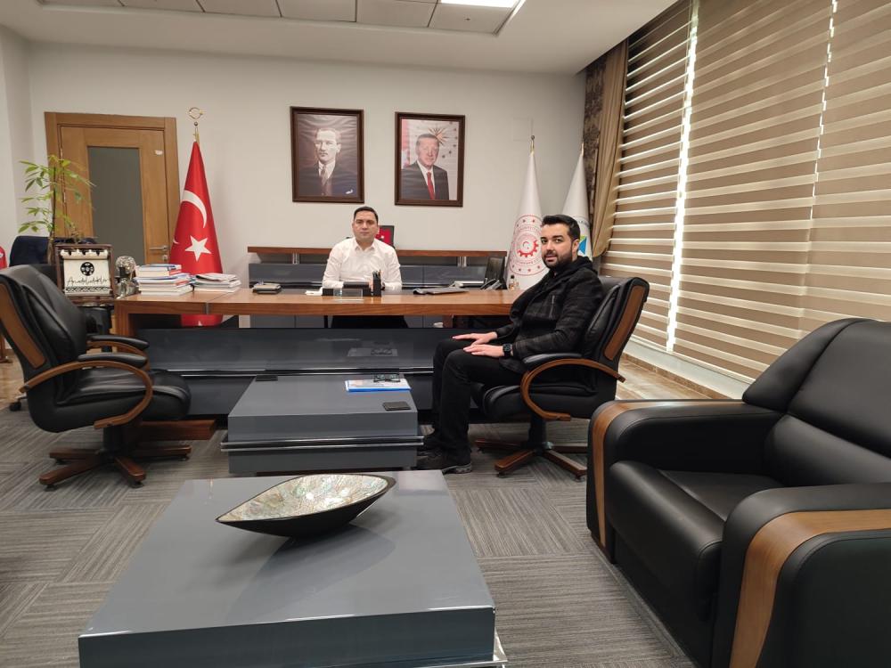 MUSTAFA FURKAN ÜRÜN: “GENÇLERİN SORUNLARINA ÇÖZÜM ÜRETMEK İÇİN ÇALIŞIYORUZ”