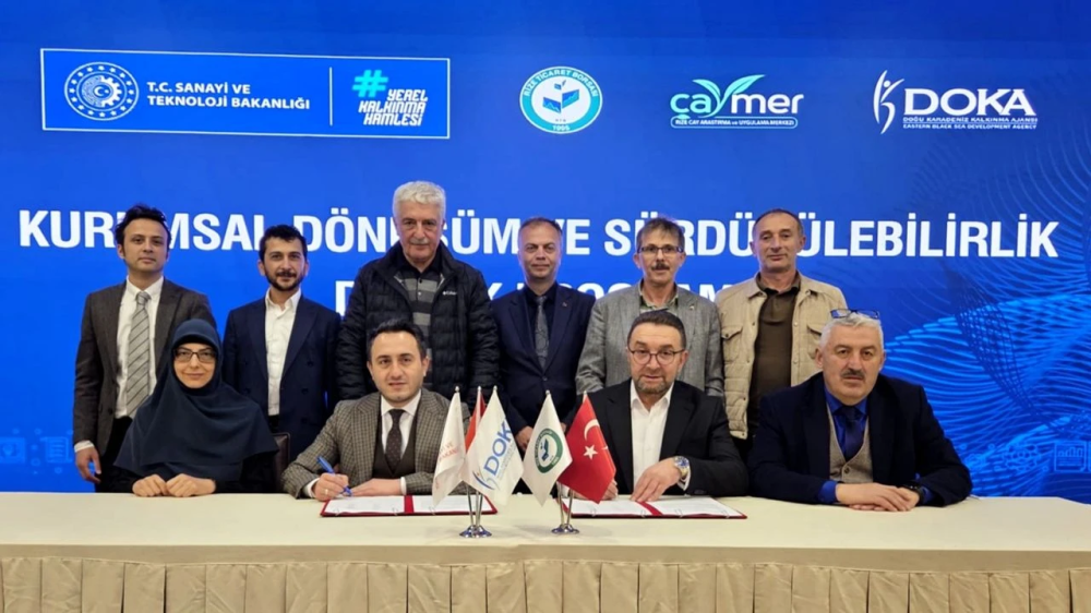 DOKA DESTEĞİYLE ÇAYMER’DE KURUMSAL DÖNÜŞÜM BAŞLIYOR