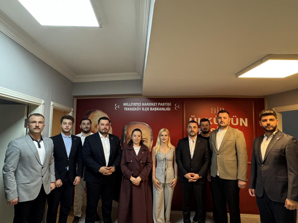 MHP TEKKEKÖY İLÇE TEŞKİLATI'NA SAMSUN BAROSU'NA KAYITLI 6 AVUKAT İLE 2 MÜHENDİS KATILDI.