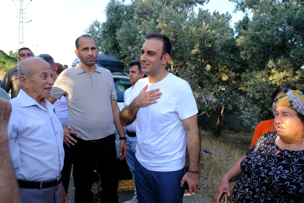 Başkan Halil İbrahim Özgün’ün Hizmet Seferberliği Büyükçat’ta Devam Ediyor