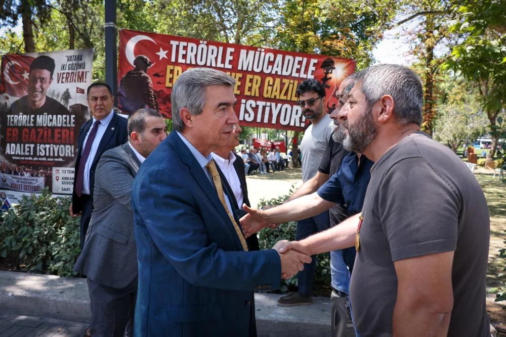 ÇANKAYA’DAN GÜVENPARK’TAKİ GAZİ VE ŞEHİT AİLELERİNE DESTEK ZİYARETİ