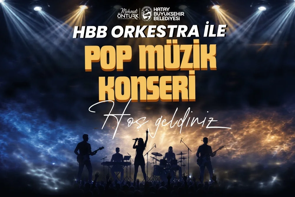 HBB ORKESTRASI’NDAN İSKENDERUN’DA POP KONSERİ