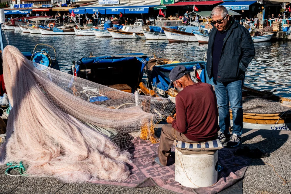 BALIK AĞLARINDA BAKIM SEZONU BAŞLADI