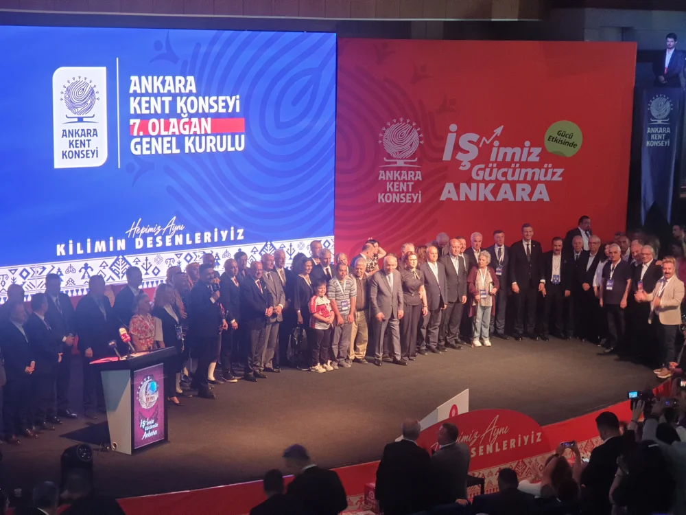 ANKARA KENT KONSEYİ BAŞKANI HALİL İBRAHİM YILMAZ GÜVEN TAZELEDİ