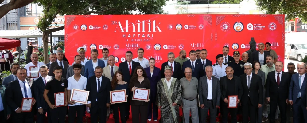 BAŞKAN VEKİLİ ÖZDEMİR AHİLİK HAFTASI KUTLAMALARINA KATILDI