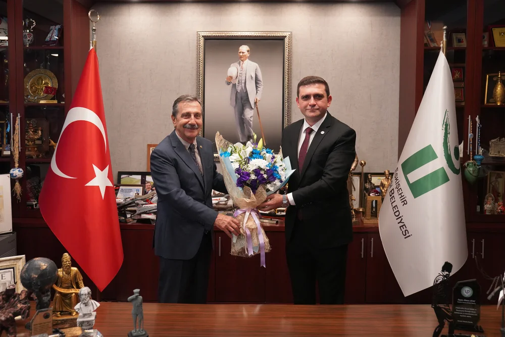 YENİ PARTİ TEPEBAŞI YÖNETİMİNDEN BAŞKAN ATAÇ’A ZİYARET