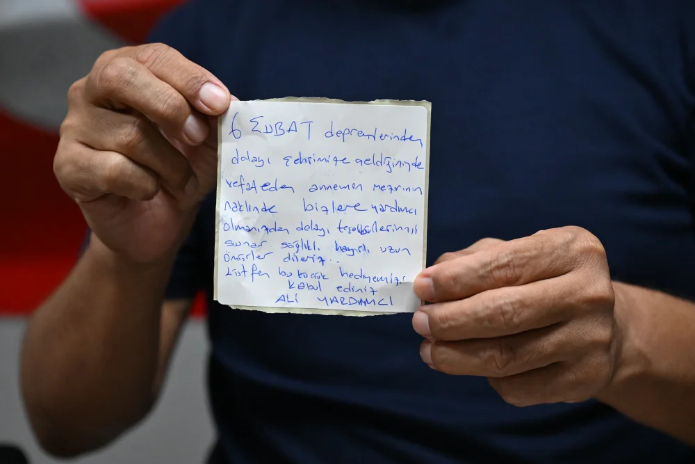 KAHRAMANMARAŞ DEPREMİNDEN 3,5 YIL SONRA GELEN MESAJ DUYGULANDIRDI