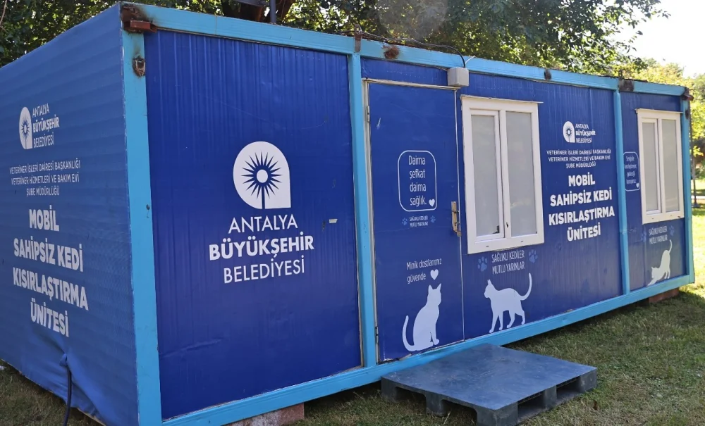 Antalya Büyükşehir Belediyesi’nin hayvan dostu çalışmaları sürüyor