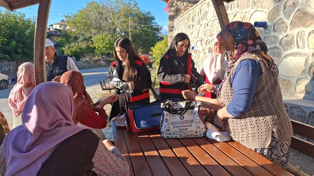 ANKARA BÜYÜKŞEHİR BELEDİYESİNDEN BEYPAZARI İLÇESİNDE SAĞLIK TARAMASI