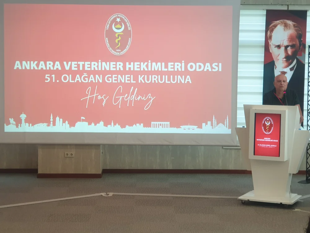 ANKARA VETERİNERLER ODASI OLAĞAN GENEL KURULU BAŞLADI