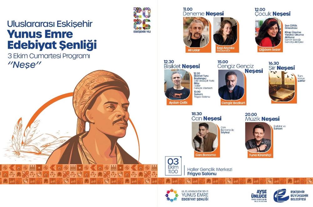 ULUSLARARASI ESKİŞEHİR YUNUS EMRE EDEBİYAT ŞENLİĞİ İÇİN GERİ SAYIM BAŞLADI
