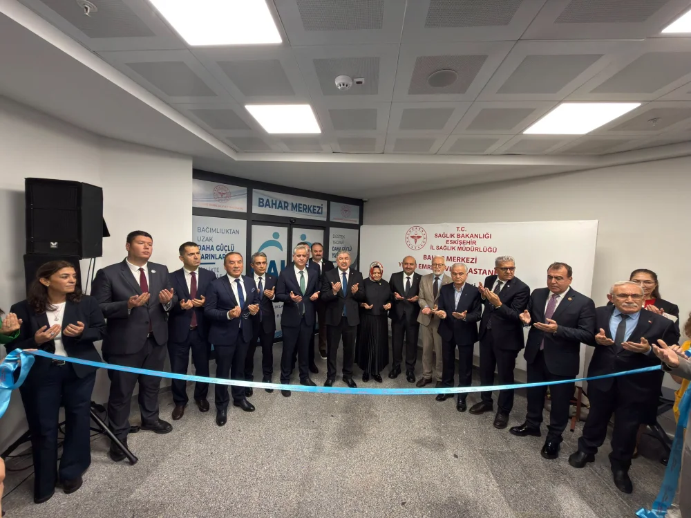 Eskişehir'de bağımlılık tedavisi sonrası destek verecek BAHAR Merkezi açıldı