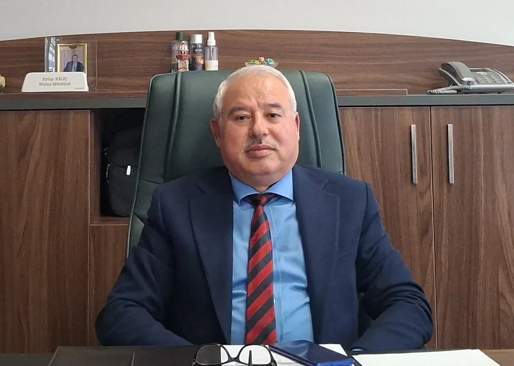 YENİ NÜFUS VE VATANDAŞLIK İŞLERİ MÜDÜRÜ GÖREVE BAŞLADI: