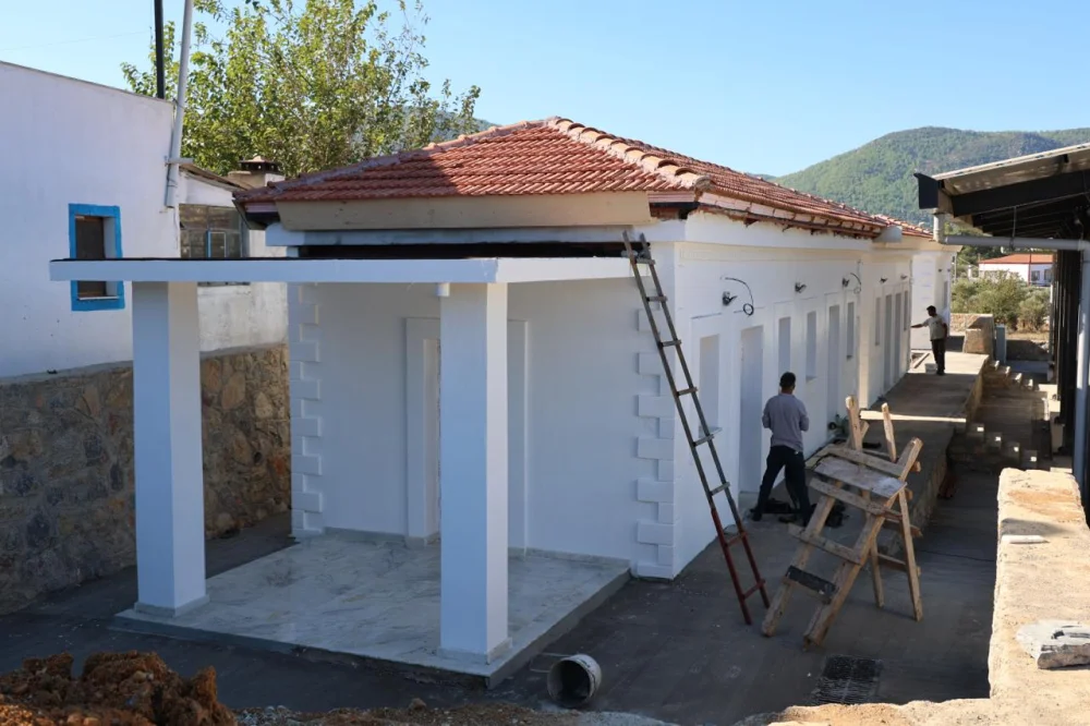 Pınarlıbelen Pazar Yeri ve Sosyal Etkinlik Alanı Projesinde Sona Yaklaşıldı