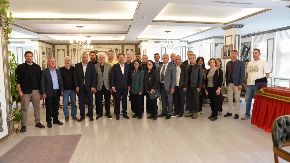 TÜRKİYE BELEDİYELER BİRLİĞİ TARIM VE GIDA KOMİSYONU ÜYELERİNİN BEYPAZARI ZİYARETİ
