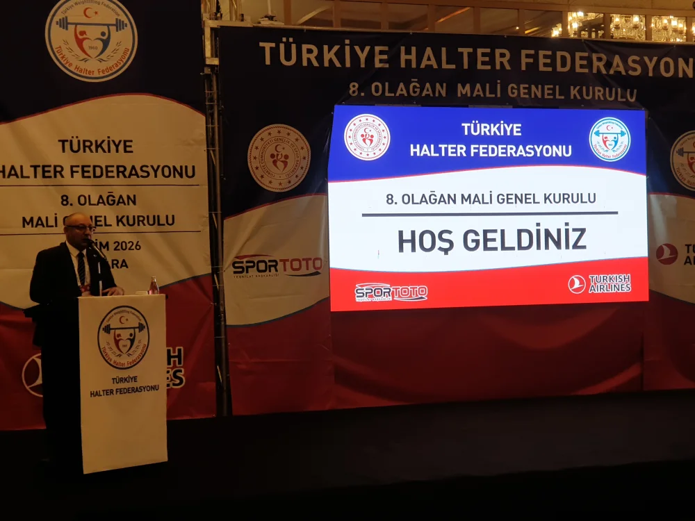 TÜRKİYE HALTER FEDERASYONU MALİ GENEL KURULU ANKARA'DA YAPILDI