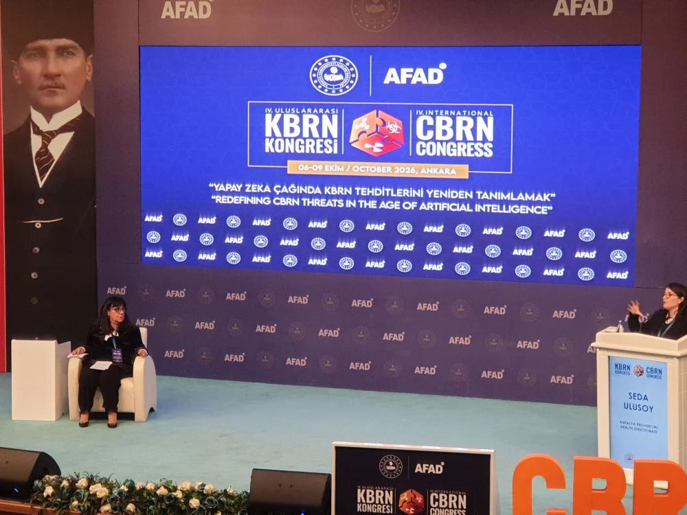 4 NCÜ ULUSLARARASI KBRN KONGRESİ ANKARA AFAD BAŞKANLIĞI'NDA GERÇEKLEŞTİRİLİYOR