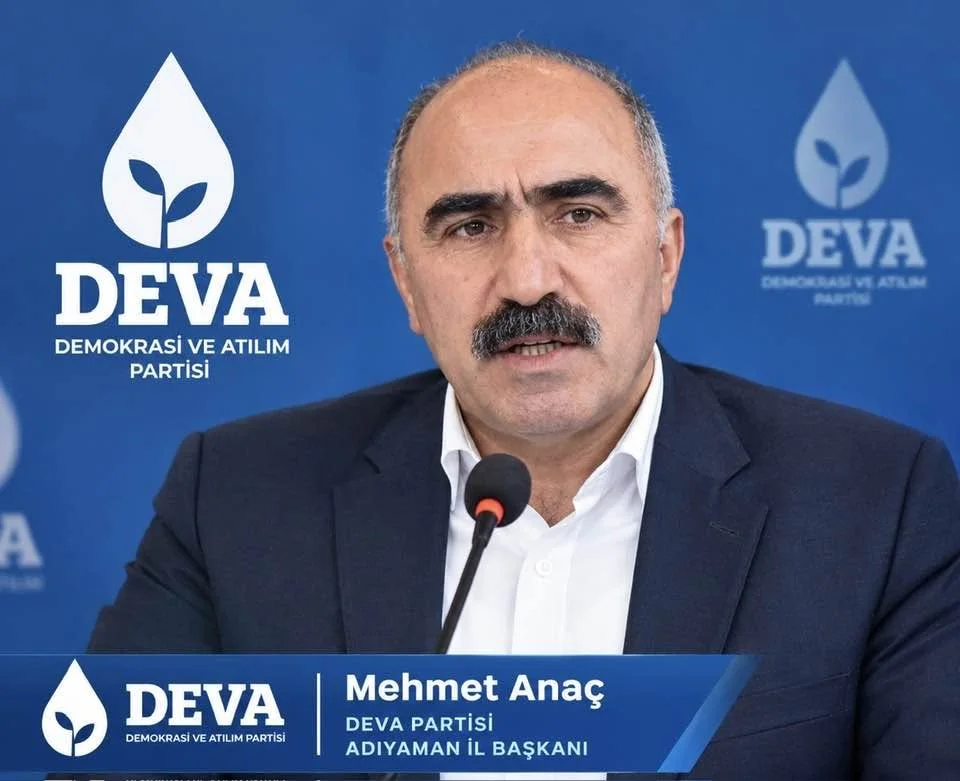 DEVA PARTİSİ’NDEN ADIYAMAN’DAKİ SİYASİ TARTIŞMALARA TEPKİ: “VATANDAŞ KAVGA DEĞİL, HİZMET BEKLİYOR”