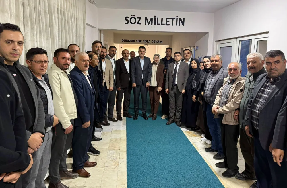 İSHAK ŞAN, TÜRKİYE BULUŞMALARI KAPSAMINDA KARAKOÇAN’DA TEŞKİLAT, ESNAF VE VATANDAŞLARLA BULUŞTU