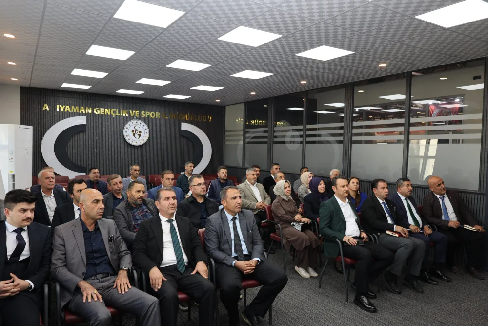 Adıyaman Gençlik ve Spor İl Müdürlüğünde İş Sağlığı ve Güvenliği Toplantısı
