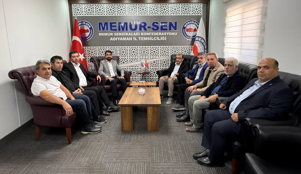 AGC’DEN EĞİTİM-BİR-SEN BAŞKANI MEHMET DEMİR’E HAYIRLI OLSUN ZİYARETİ