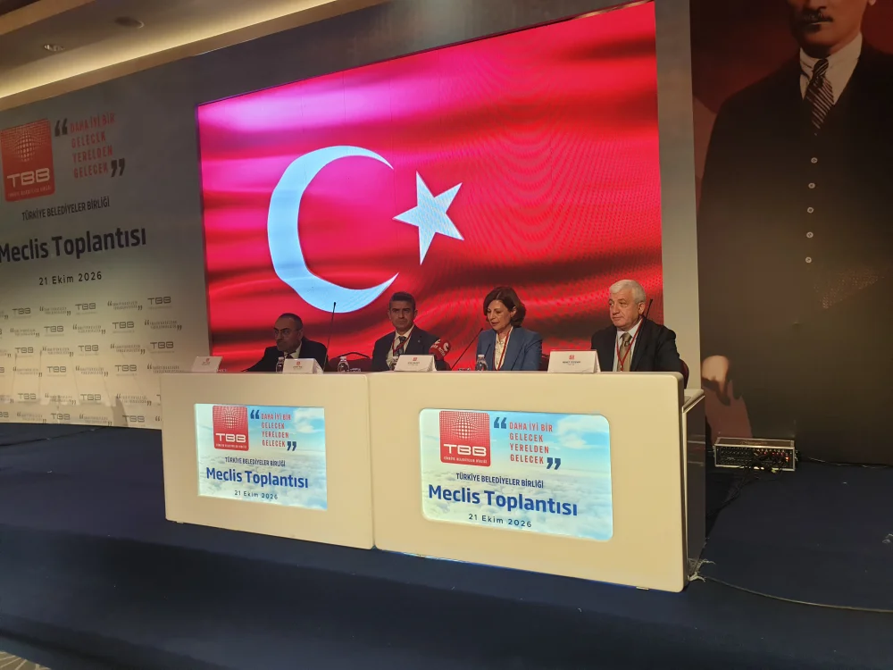 TÜRKİYE BELEDİYELER  BİRLİĞİ(TBB) EKİM AYI MECLİS TOPLANTISI ERTELENDİ