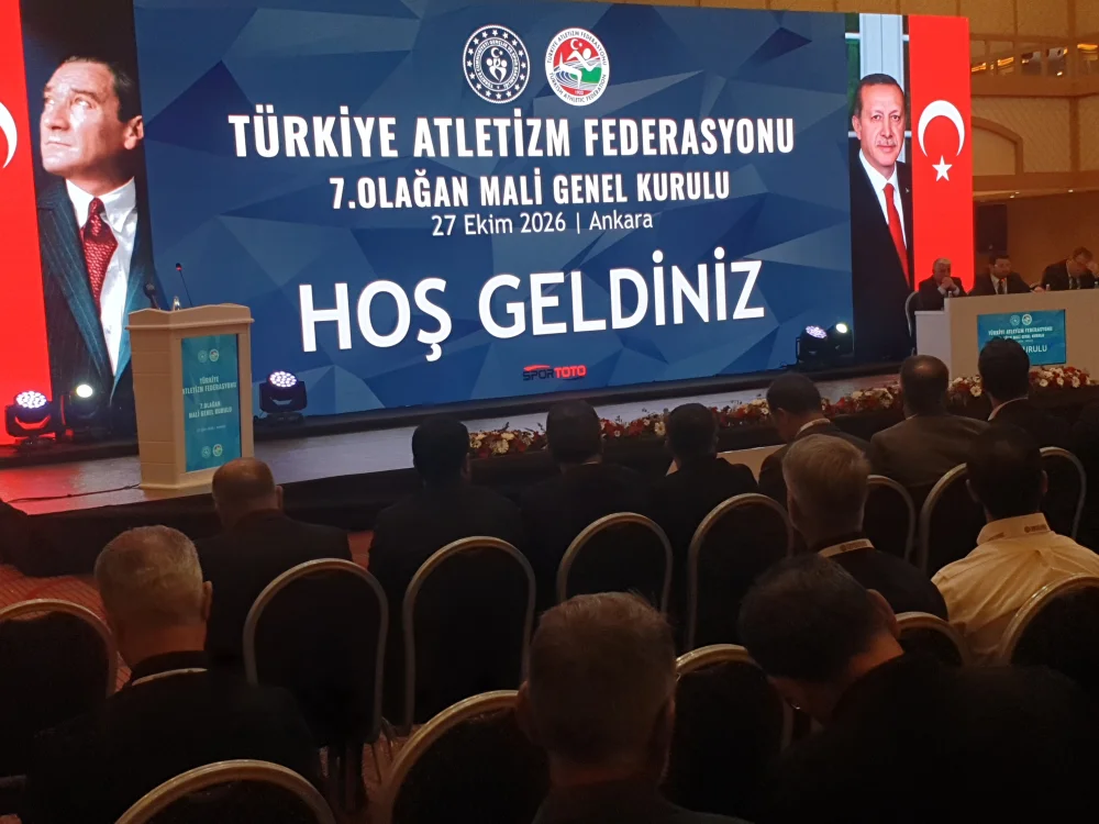 TÜRKİYE ATLETİZM FEDERASYONU OLAĞAN MALİ GENEL KURULU ANKARA'DA YAPILDI